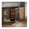 EditionSANI-ca-lefort-bb-clf-wd24r-23us-10754552-03 Ca'Lefort BB-CLF-WD24R-23US — 52-Bottle 24-Inch Dual-Zone Built-In Wine Refrigerator — Stainless Steel
