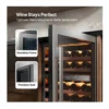 EditionSANI-ca-lefort-bb-clf-wd24r-23us-10754552-04 Ca'Lefort BB-CLF-WD24R-23US — 52-Bottle 24-Inch Dual-Zone Built-In Wine Refrigerator — Stainless Steel
