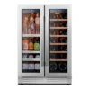 EditionSANI-ca-lefort-bb-clf-wf24-23us-10754553-01 Ca'Lefort BB-CLF-WF24-23US — 24-Inch Dual-Zone Wine and Beverage Cooler, 20 Bottles and 60 Cans — Stainless Steel
