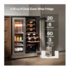 EditionSANI-ca-lefort-bb-clf-wf24-23us-10754553-03-verified Ca'Lefort BB-CLF-WF24-23US — 24-Inch Dual-Zone Wine and Beverage Cooler, 20 Bottles and 60 Cans — Stainless Steel