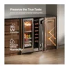 EditionSANI-ca-lefort-bb-clf-wf24-23us-10754553-04 Ca'Lefort BB-CLF-WF24-23US — 24-Inch Dual-Zone Wine and Beverage Cooler, 20 Bottles and 60 Cans — Stainless Steel