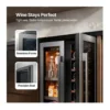 EditionSANI-ca-lefort-bb-clf-wf24-23us-10754553-05 Ca'Lefort BB-CLF-WF24-23US — 24-Inch Dual-Zone Wine and Beverage Cooler, 20 Bottles and 60 Cans — Stainless Steel