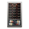 EditionSANI-ca-lefort-clf-wsjc95-25us-10754600-01 Ca'Lefort CLF-WSJC95-25US — 32-Bottle Freestanding Wine Refrigerator with Three-Color LED Lighting — Black