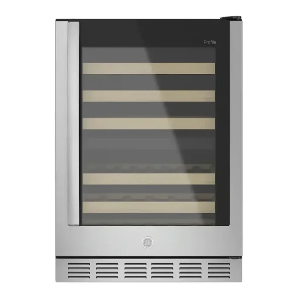 EditionSANI-ge-profile-pws06dspss-6431250-01 GE Profile PWS06DSPSS — 44-Bottle Dual-Zone Wine Cooler — Stainless Steel