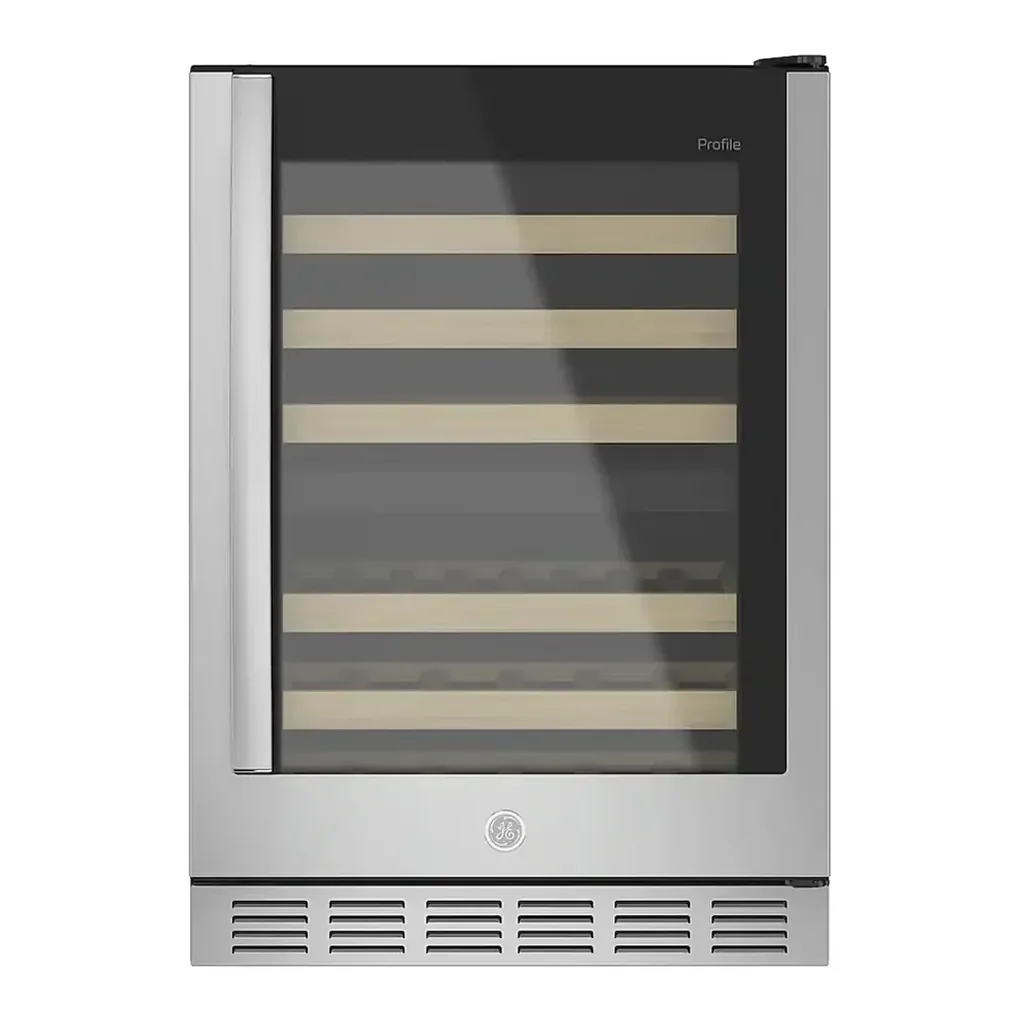 EditionSANI-ge-profile-pws06dspss-6431250-01 GE Profile PWS06DSPSS — 44-Bottle Dual-Zone Wine Cooler — Stainless Steel