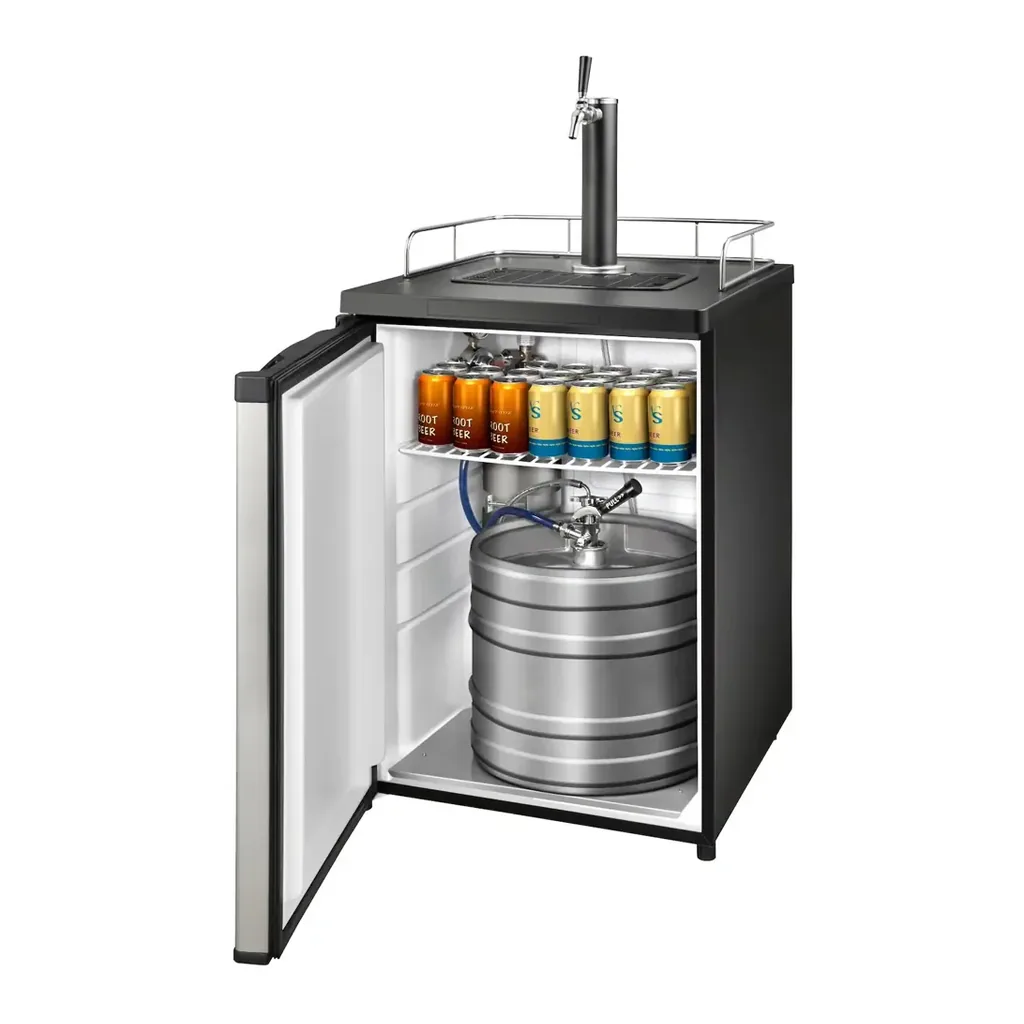 EditionSANI-insignia-ns-bk1tss6-4223301-02 Insignia NS-BK1TSS6 — 5.6 Cu. Ft. Single-Tap Kegerator — Stainless Steel