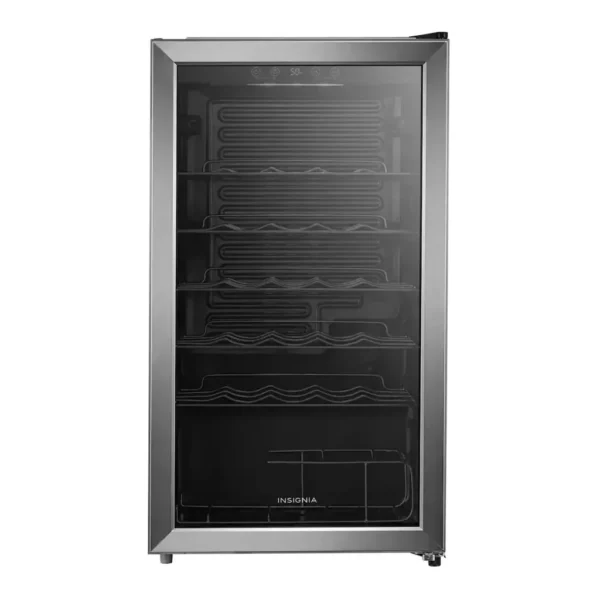 EditionSANI-insignia-ns-wc29ss26l-6634584-01 Insignia NS-WC29SS26L — 29-Bottle Freestanding Wine Cooler — Stainless Steel Look