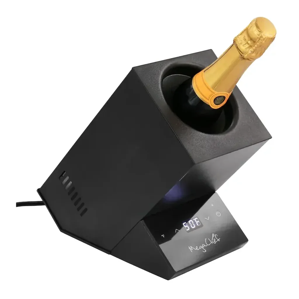 EditionSANI-megachef-310117413m-10216643-01 MegaChef 310117413M — Electric Wine Chiller with Digital Display — Black