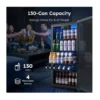 EditionSANI-simzlife-br-110p-10747620-03 SIMZLIFE BR-110P — 130-Can 3.2 Cu. Ft. Beverage Refrigerator — Black