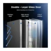 EditionSANI-simzlife-bru-03-11097900-04 SIMZLIFE BRU-03 — 130-Can 15-Inch Built-In Beverage Refrigerator — Silver