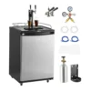 EditionSANI-vevor-bf163-2-12499877-01 VEVOR BF163-2 — Dual-Tap Full-Size Kegerator with CO2 Cylinder and Drip Tray — Black/Gray