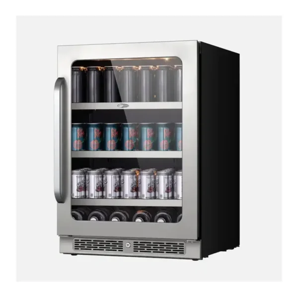 EditionSANI-whynter-bsr-140sb-12502654-01 Whynter BSR-140SB — 140-Can 24-Inch Built-In Beverage Refrigerator — Stainless Steel