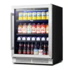 EditionSANI-yeego-bb-yg-bs24-23us-1-11914818-01 Yeego BB-YG-BS24-23US-1 — 180-Can 24-Inch Built-In Beverage Refrigerator — Stainless Steel