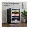 EditionSANI-yeego-bb-yg-bs24-23us-1-11914818-03 Yeego BB-YG-BS24-23US-1 — 180-Can 24-Inch Built-In Beverage Refrigerator — Stainless Steel