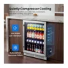EditionSANI-yeego-bb-yg-bs24-23us-1-11914818-05 Yeego BB-YG-BS24-23US-1 — 180-Can 24-Inch Built-In Beverage Refrigerator — Stainless Steel