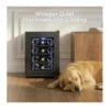 EditionSANI-yeego-mj-yg-cw-33fd-12831905-06 Yeego MJ-YG-CW-33FD — 12-Bottle Freestanding Thermoelectric Wine Refrigerator — Black