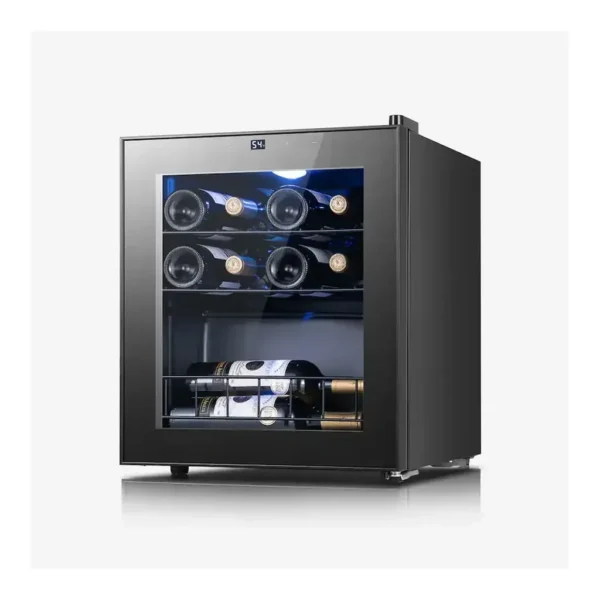 EditionSANI-yeego-mj-yg-wsjc46-25us-12827628-01 Yeego MJ-YG-WSJC46-25US — 12-Bottle Freestanding Wine Refrigerator — Black