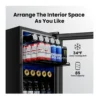 EditionSANI-yeego-qq-yg-bsjc62-25us-12701339-04 Yeego QQ-YG-BSJC62-25US — 85-Can Freestanding Beverage Refrigerator — Black