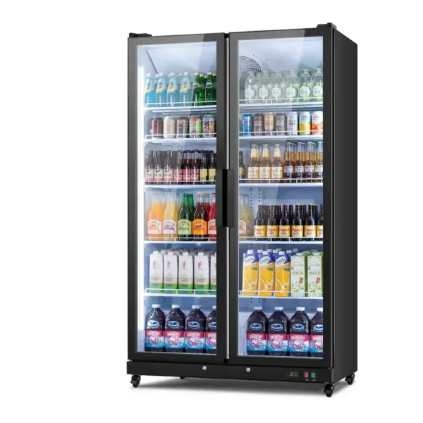 EditionSANI-yeego-qq-yg-sc-760fc-12701346-01 Yeego QQ-YG-SC-760FC — 27.12 Cu. Ft. Commercial Merchandiser Refrigerator — Black