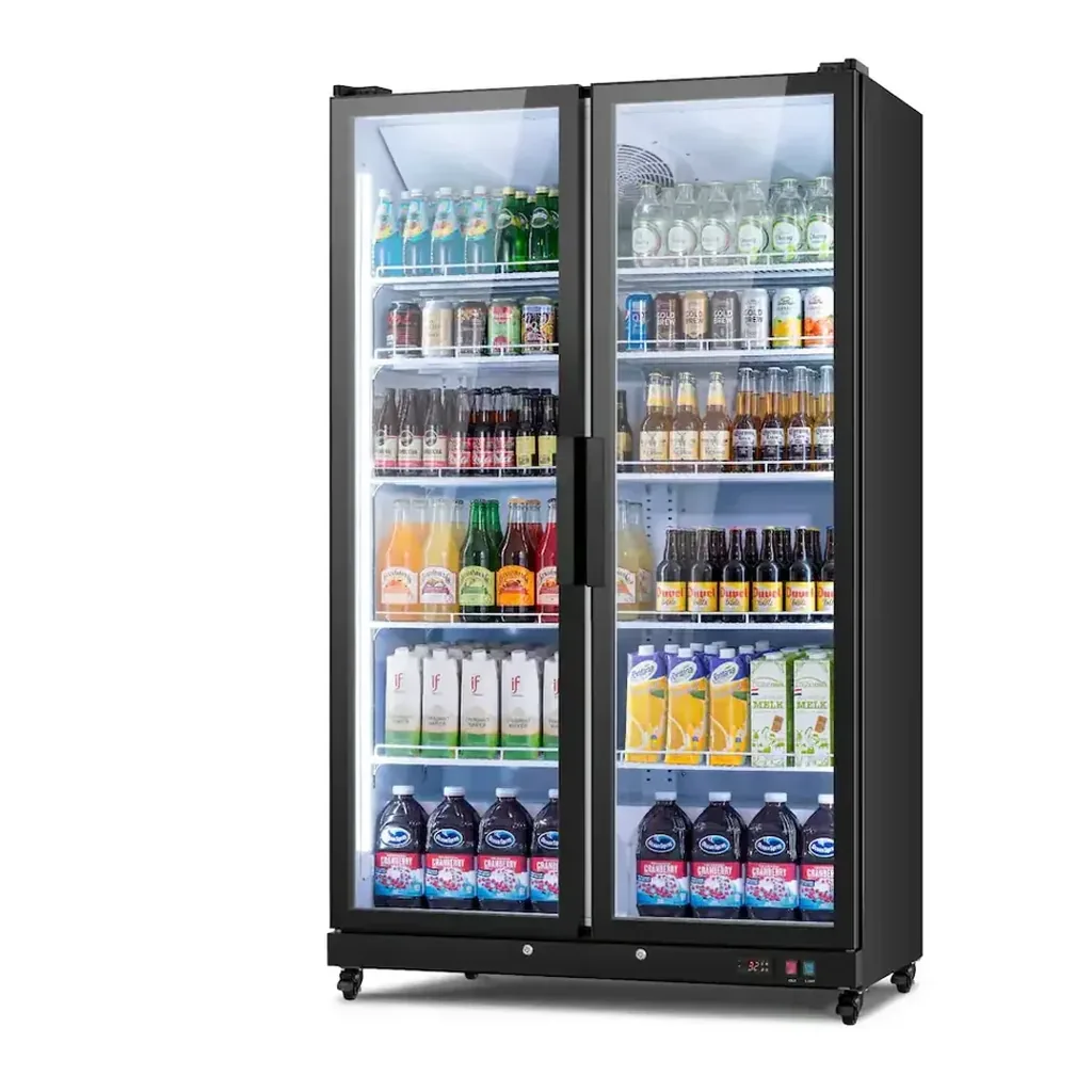 EditionSANI-yeego-qq-yg-sc-760fc-12701346-01 Yeego QQ-YG-SC-760FC — 27.12 Cu. Ft. Commercial Merchandiser Refrigerator — Black