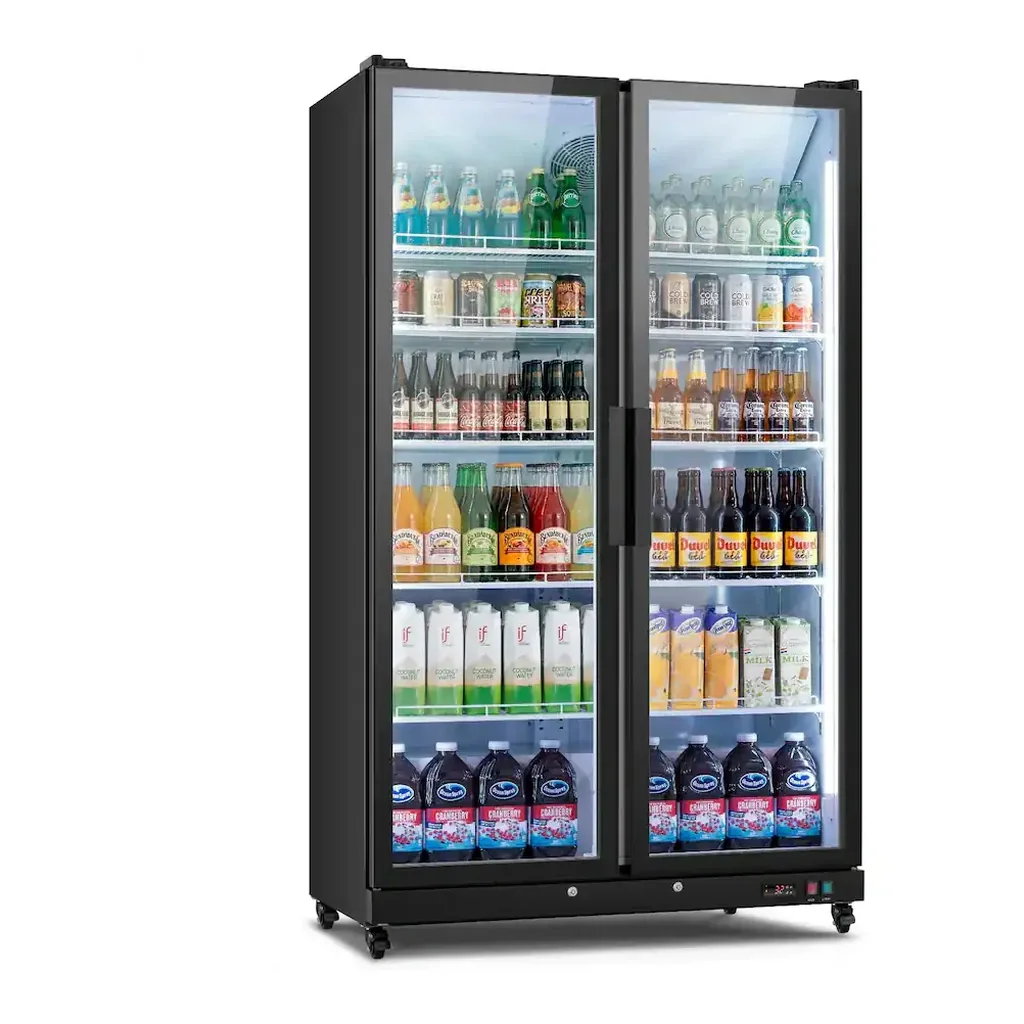 EditionSANI-yeego-qq-yg-sc-760fc-12701346-02 Yeego QQ-YG-SC-760FC — 27.12 Cu. Ft. Commercial Merchandiser Refrigerator — Black