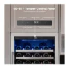 EditionSANI-yeego-yg-bs275-ws275-11121184-04 Yeego YG-BS275+WS275 — Wine and Beverage Refrigerator Bundle, 89 Bottles and 238 Cans — Silver
