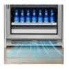 EditionSANI-yeego-yg-bs428-10864064-06 Yeego YG-BS428 — 373-Can 24-Inch Beverage Refrigerator — Silver