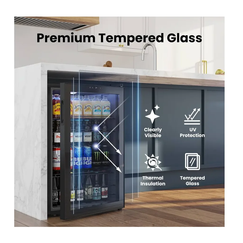 EditionSANI-yeego-yg-bsjc130-25us-10864051-05 Yeego YG-BSJC130-25US — 155-Can Freestanding Beverage Refrigerator — Black