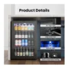 EditionSANI-yeego-yg-bsjc130-25us-10864051-06 Yeego YG-BSJC130-25US — 155-Can Freestanding Beverage Refrigerator — Black