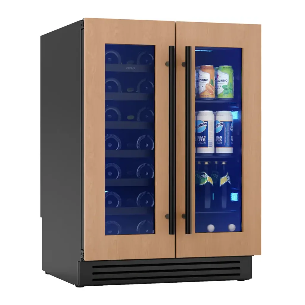 EditionSANI-zephyr-prwb24c32cpg-6689991-06 Zephyr PRWB24C32CPG — Presrv 24-Inch Dual-Zone Panel-Ready Cooler, 21 Bottles and 64 Cans