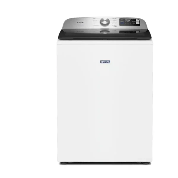 EditionSANI_MTW6200RW_01 Maytag - 5.3 Cu. Ft. High-Efficiency Smart Top Load Impeller Washer with Extra Power - White