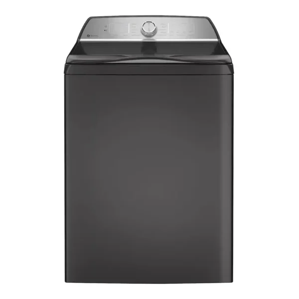 EditionSANI_PTW600BPRDG_01 GE Profile - 5.0 Cu. Ft. High Efficiency Smart Top Load Washer with Smarter Wash Technology, Easier Reach & Microban Technology - Diamond Gray