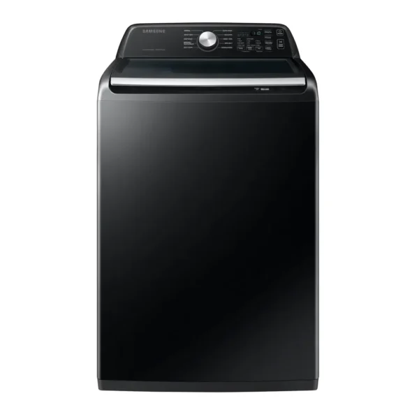 EditionSANI_Samsung_6547598_Washer Samsung - 4.7 Cu. Ft. High-Efficiency Smart Top Load Washer with Active WaterJet - Black