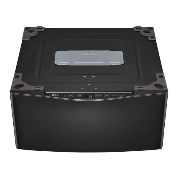 EditionSANI_WD200CB_Washer LG - SideKick 1.0 Cu. Ft. High-Efficiency Pedestal Washer with 3-Motion Technology - Black Steel