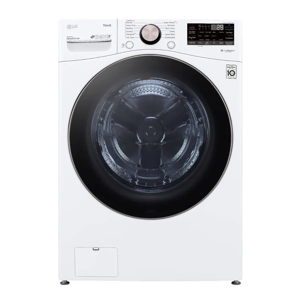 EditionSANI_WM4000HWA_Washer LG - 4.5 Cu. Ft. High-Efficiency Stackable Smart Front Load Washer with Steam and Built-In Intelligence - White