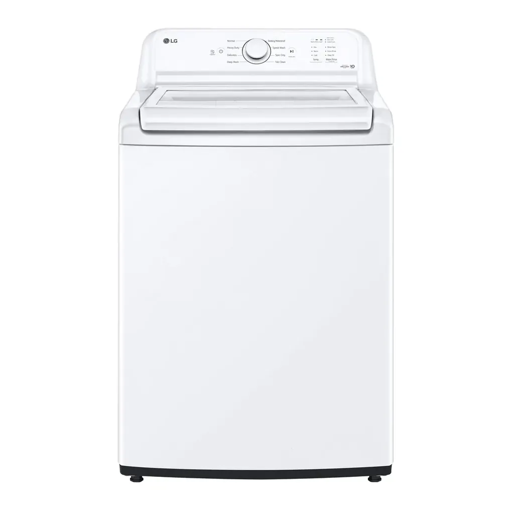EditionSANI_WT6105CW_Washer LG - 4.1 Cu. Ft. High-Efficiency Top Load Washer with TurboDrum Technology - White
