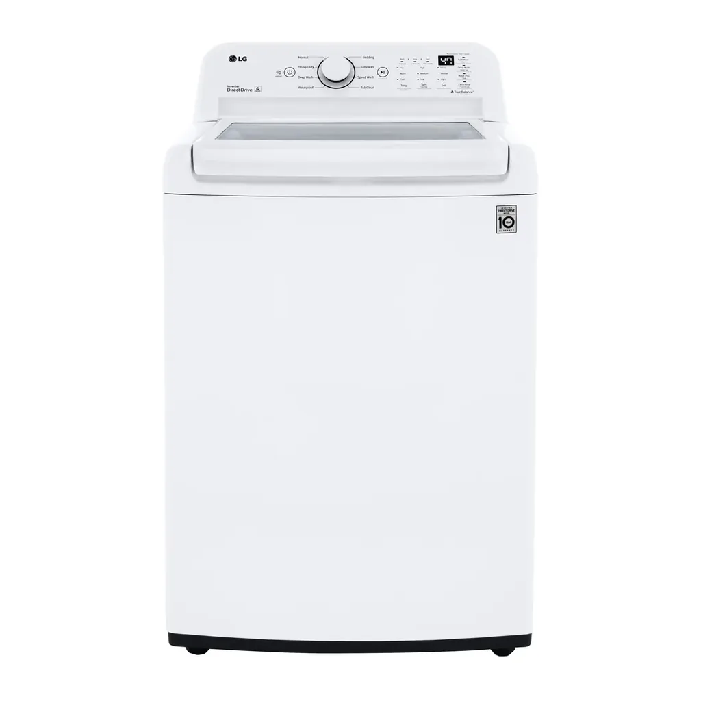 EditionSANI_WT7000CW_Washer LG - 4.5 Cu. Ft. High-Efficiency Top Load Washer with TurboDrum Technology - White