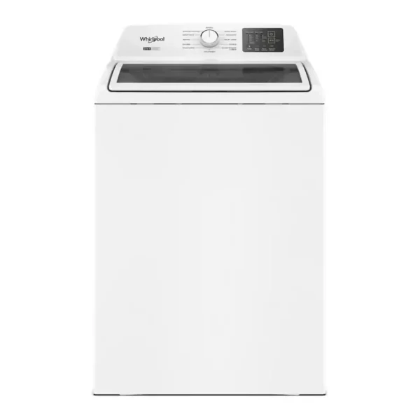 EditionSANI_WTW4307SW_01 Whirlpool - 4.3 Cu. Ft. High-Efficiency Top Load Washer with 2-in-1 Removable Agitator and Soft Close Glass Lid - White