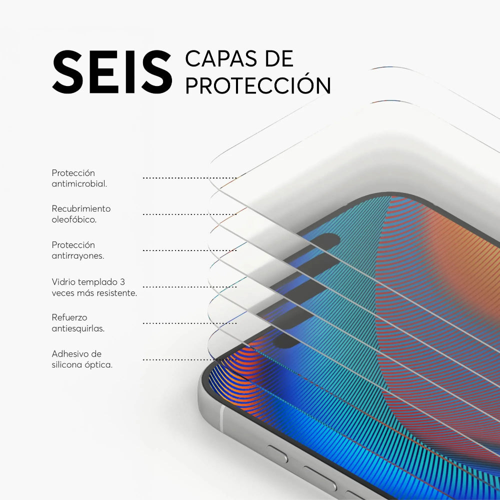 GGI5252_4.jpg NCO Screen Protector GlassGuard ion+ for iPhone 17 Pro Max - Clear
