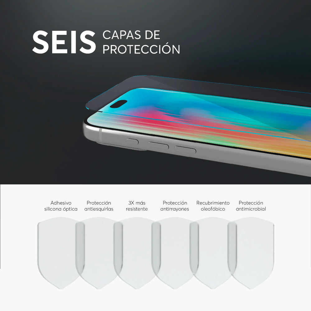 GGI5689_4.jpg NCO Screen Protector GlassGuard ion+ for iPhone 18 Pro - Clear