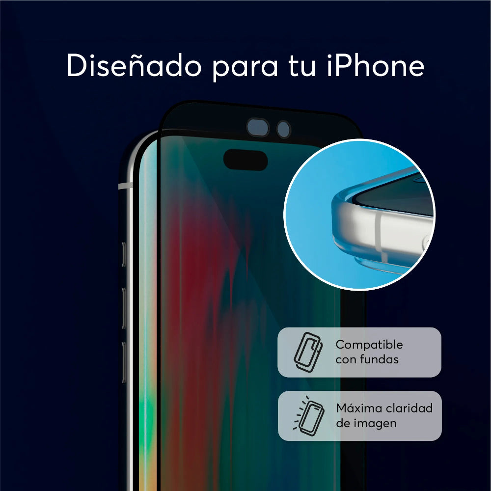 GPI5702_6.jpg NCO Screen Protector GlassGuard Privacy for iPhone 18 Pro - Black