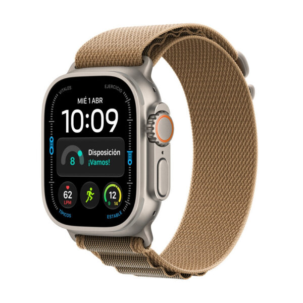 IMG-21465027_m_jpeg_1_df23325e-0ab0-4609-8192-c955e45e0ebf.jpg Apple Watch Ultra 4 GPS + Cellular • Titanium Case natural 49 mm • Alpine Loop Band Desert – M