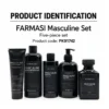 FARMASI Masculine Set – Five-piece set identification and manufacturer code PK91742 FARMASI Masculine Set – Five-piece set identification and manufacturer code PK91742
