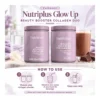 FARMASI Glow Up Collagen Duo – Unflavored and Chocolate – how to use FARMASI Nutriplus Glow Up Collagen Duo, unflavored 250 g and chocolate 210 g, how to use