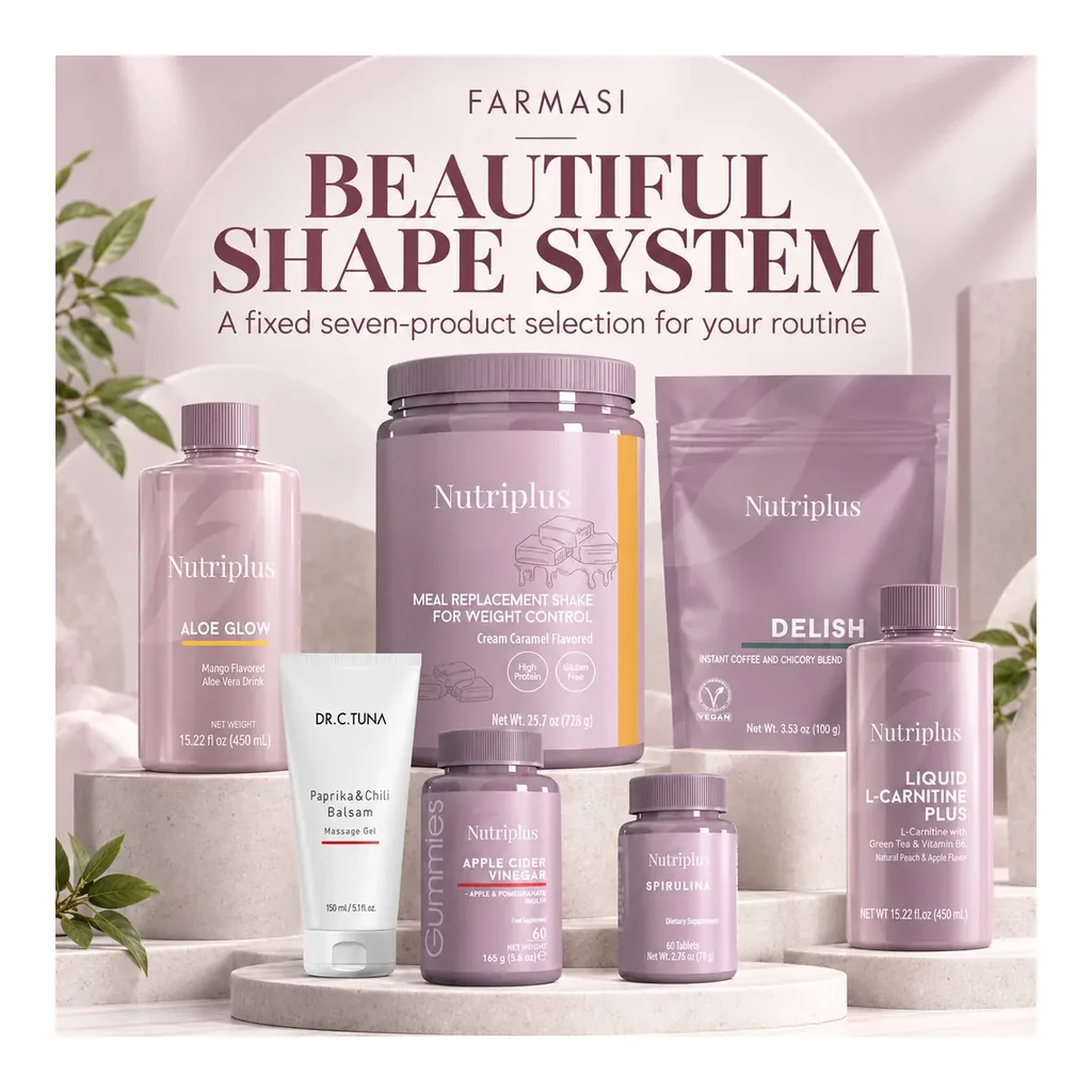 FARMASI BEAUTIFUL SHAPE SYSTEM for Weight Control – Product overview FARMASI BEAUTIFUL SHAPE SYSTEM for Weight Control, product overview