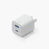 YRC4941.jpg Wall Charger NCO PowerPlug Mini 35W USB-to + USB-C - White