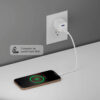 YRC4941_3.jpg Wall Charger NCO PowerPlug Mini 35W USB-to + USB-C - White