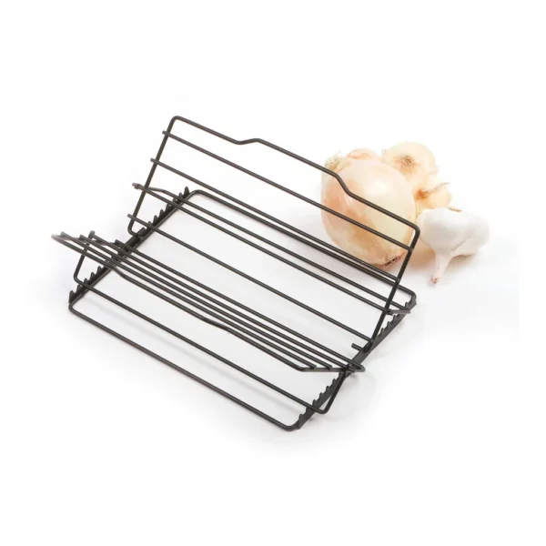 a266ad6a-8cf1-4dc3-a88f-d8e0fd5850dc.jpg Norpro - Nonstick Adjustable Roasting Rack, 11 x 7 Inch, 7 Positions - Black