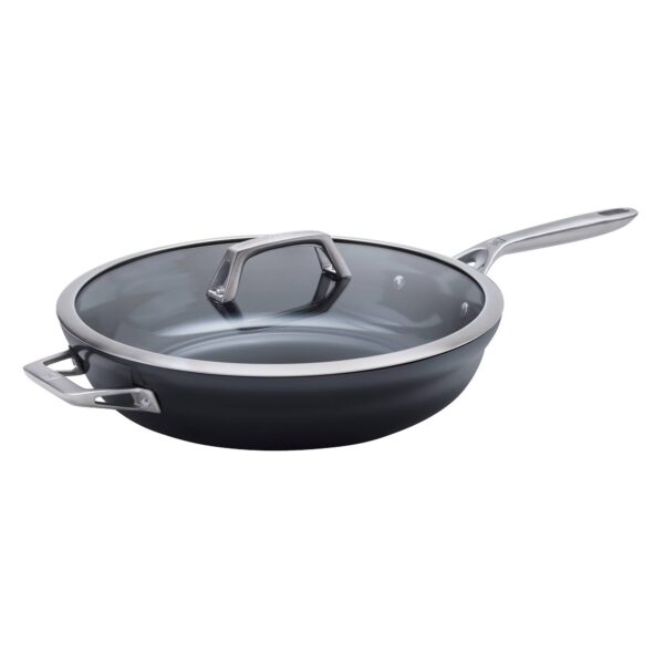 a2c25d1f-cf6e-4347-974a-16cc838cf4a4.jpg ZWILLING - Motion Ceramic Hard Anodized 5-qt Aluminum Nonstick Deep Fryer - Black
