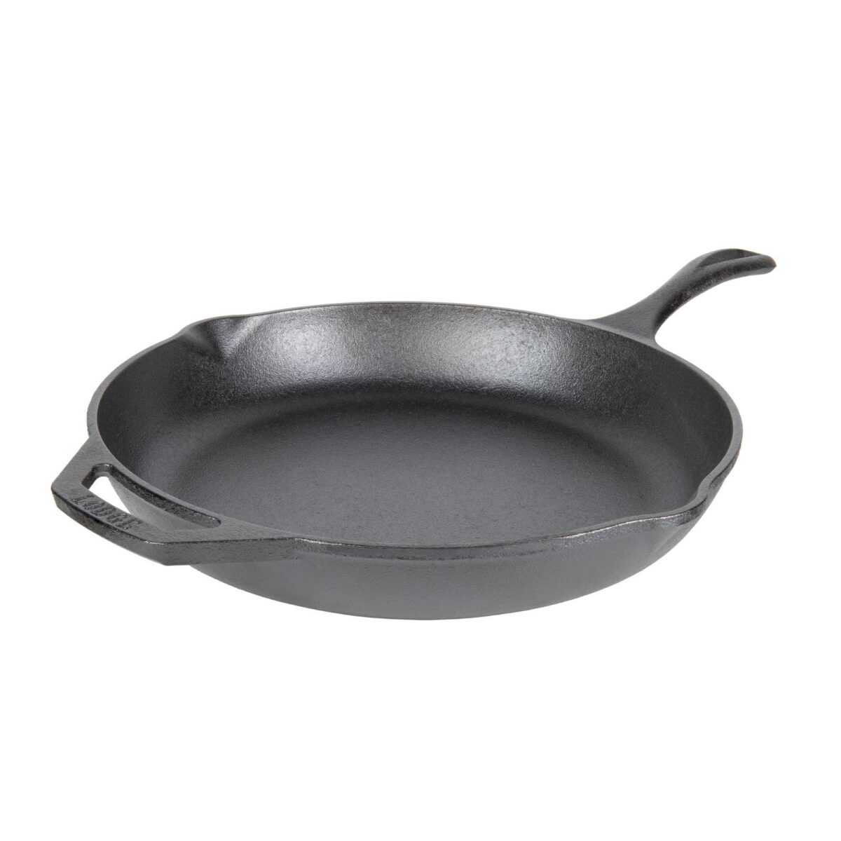 a2caa317-81d5-4bfb-a063-5826f564dfcf.jpg Lodge - 12" Cast Iron Skillet - Chef Collection - Perfect Sear - Ergonomic Handles - Superior Heat Retention - Cookware - Black